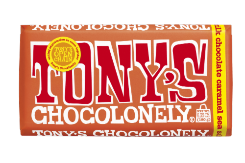 Tony's Chocolonely® Milk Chocolate Caramel Sea Salt Bar