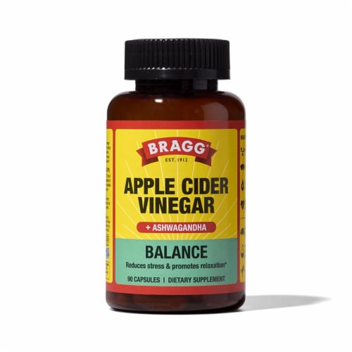 Bragg® Apple Cider Vinegar Ashwagandha Daily Balance Supplement Capsules