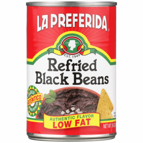La Preferida® Low Fat Refried Black Beans