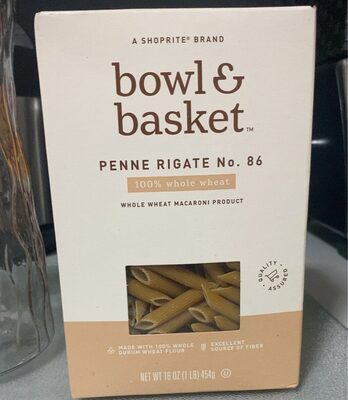 Bowl & Basket Whole Wheat Penne Rigate 16