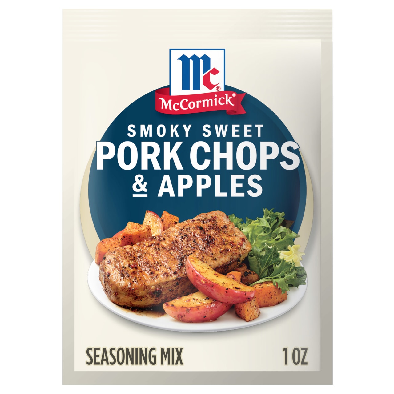 McCormick Smoky Sweet Pork Chops & Apples Seasoning Mix, 1.0 oz
