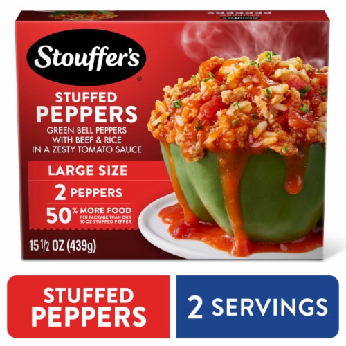 Stouffer's Stuffed Peppers Large Frozen Meal