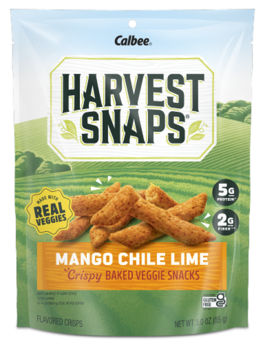 Harvest Snaps Mango Chile Lime Red Lentil Snack Crisps