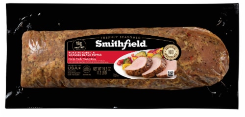 Smithfield Roasted Garlic & Cracked Black Pepper Fresh Pork Tenderloin