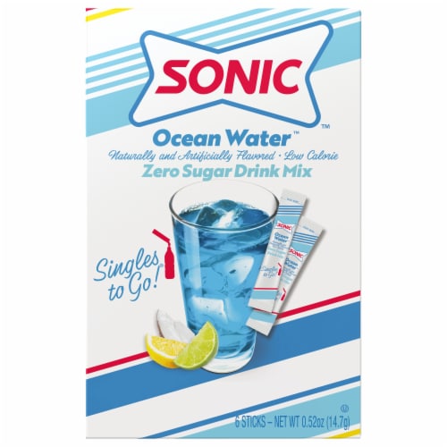 Sonic™ Singles to Go!® Zero Sugar Ocean Water™ Drink Mix Packets