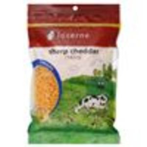 Lucerne Shredded Sharp Cheddar 8 oz