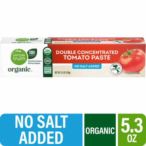 Simple Truth Organic® No Salt Added Double Concentrated Tomato Paste