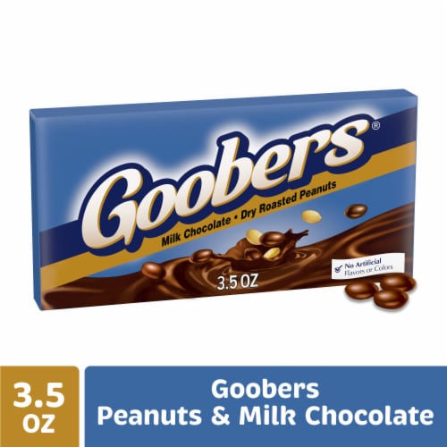 Goobers Chocolate Covered Peanuts Classic Movie Theater Candy Box