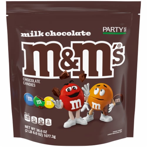 M&M'S Milk Chocolate Candy Party Size Bag