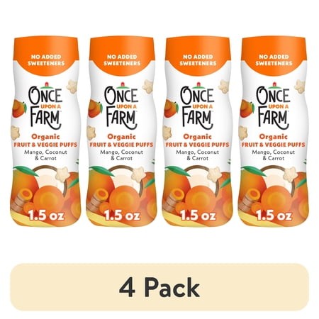 Once Upon A Farm Pear Carrot Mango