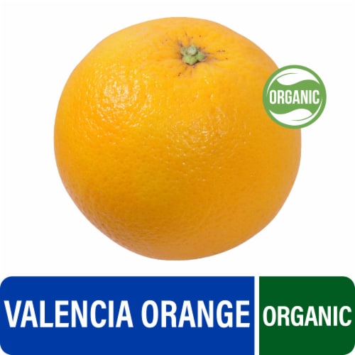 Fresh Medium Organic Valencia Oranges - Each