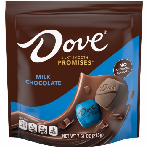 Dove Promises Milk Chocolate Stand Up Individually Wrapped Candy Bag