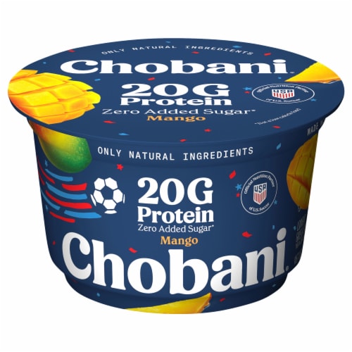 Chobani® 20g Protein Lowfat Greek Yogurt Mango 6.7oz Cup
