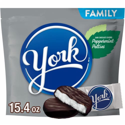 YORK Dark Chocolate Peppermint Patties Candy Family Pack