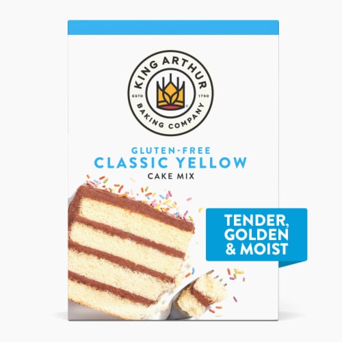 King Arthur Baking Company Classic Yellow Gluten Free Cake Mix 22 oz
