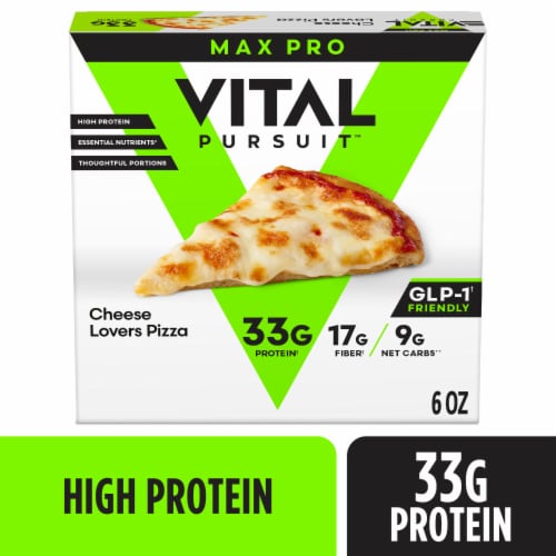 Vital Pursuit Cheese Lovers Pizza High Protein GLP-1 Friendly Frozen Pizza