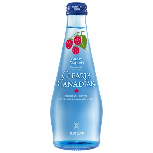 Clearly Canadian® Country Raspberry Flavored Sparkling Bottled Water