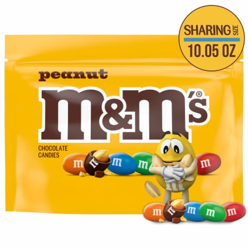 M&M'S Peanut Milk Chocolate Candy Sharing Size Bag