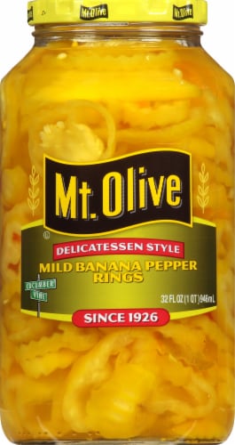 Mt. Olive Deli Style Mild Banana Pepper Rings