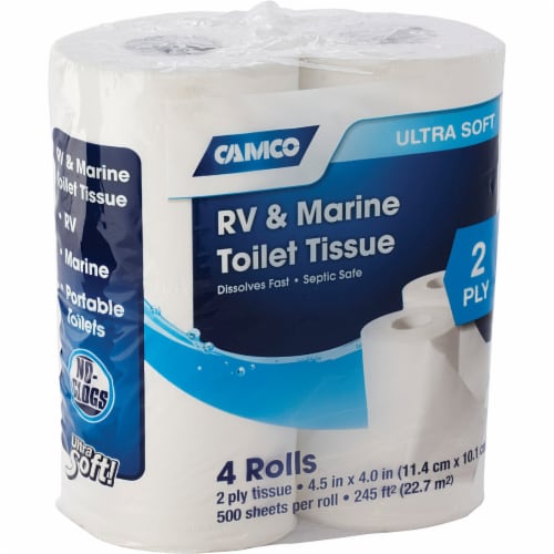 Camco Ultra Soft RV & Marine 2 Ply Tissue Rolls