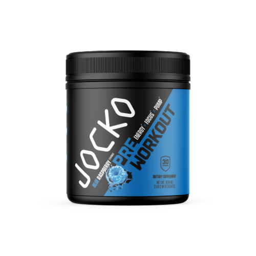 Jocko Blue Raspberry Pre-Workout Powder