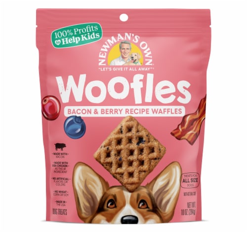 Newman's Own® Woofles Bacon & Berries Recipe Dog Treats