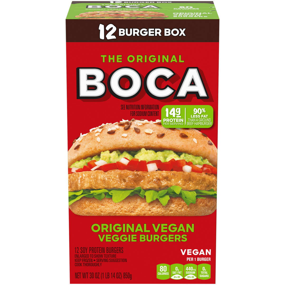 Original Vegan Veggie Burgers