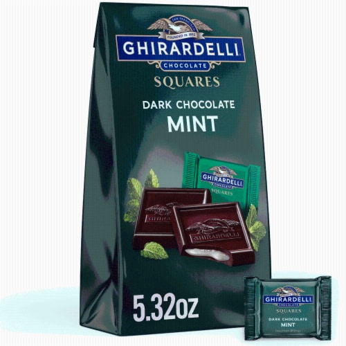 Ghirardelli® Dark Chocolate Mint Squares