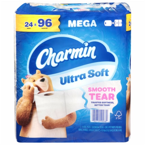 Charmin Ultra Soft Toilet Paper Mega Roll