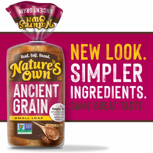 Nature's Own Ancient Grain, Non-GMO Small Loaf Bread, Sandwich Bread