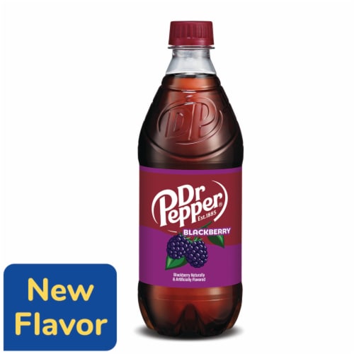 Dr Pepper Blackberry Soda Bottle