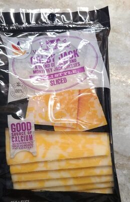 Stop & Shop Colby Jack Cheese 8 oz sliced