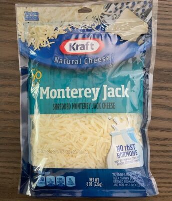 Kraft Monterey Jack Shredded 8 ounce pack