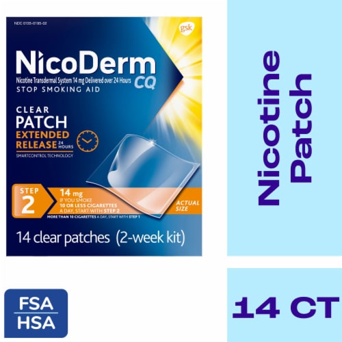 NicoDerm CQ Step Two Nicotine Patches