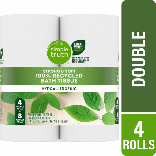 Simple Truth® Toilet Paper 100% Recycled Double Roll