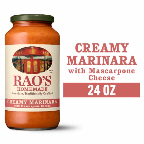 Rao's Homemade Creamy Marinara with Mascarpone Sauce Made with Italian Tomatoes, 24 oz
