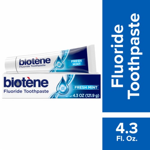 Biotene, Dry Mouth, Fluoride Toothpaste, Fresh Mint, Helps Prevent Cavities & Strengthen Teeth