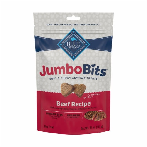 Blue Buffalo™ Beef Jumbo Bits Natural Soft-Moist Training Dog Treats