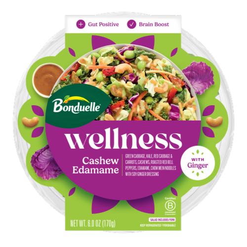 Bonduelle® Wellness Bowl Cashew Edamame 4/6oz
