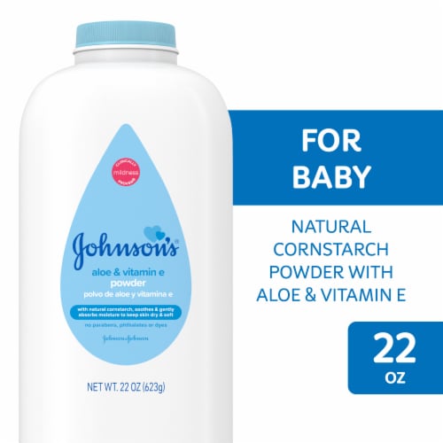 Johnson's Cornstarch Baby Powder With Aloe & Vitamin E