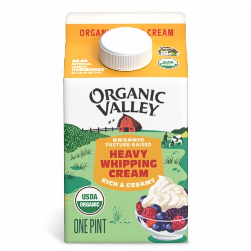 Organic Valley® Ultra Pasteurized Organic Heavy Whipping Cream