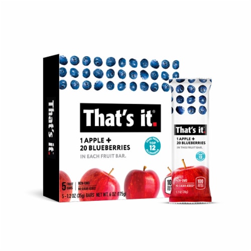 That's It® Apple and Blueberry Fruit Bars