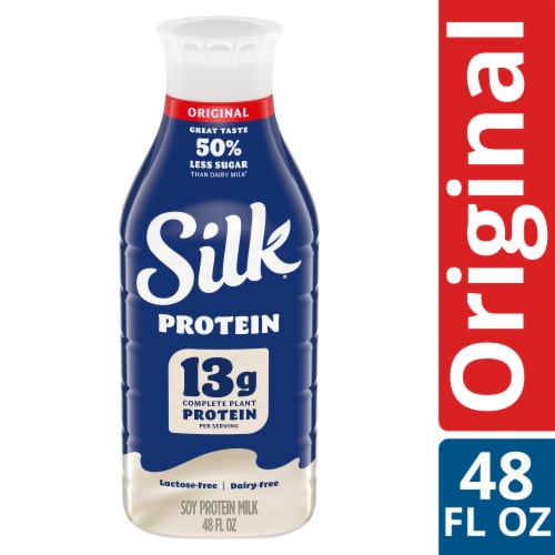 Silk Protein Original Complete Plant Protein Milk