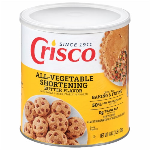 Crisco Butter Flavor All-Vegetable Shortening, Gluten-Free