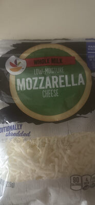 Stop & Shop Mozzarella Whole Milk Shredded 8oz