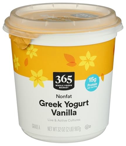 Food Club Greek Nonfat Vanilla Yogurt