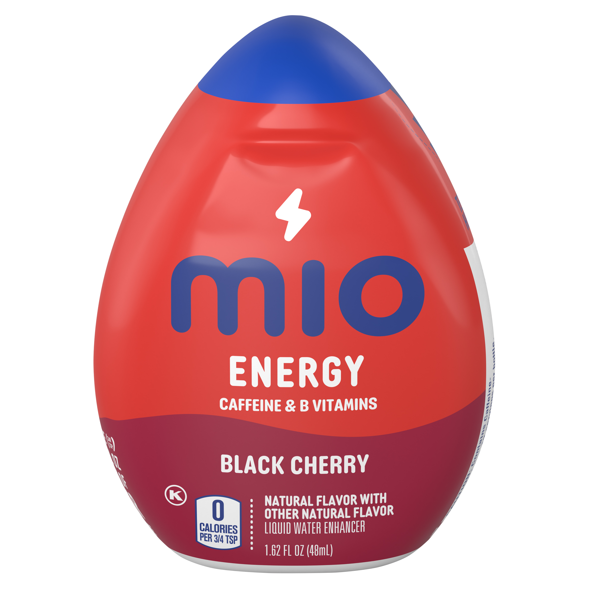 Black Cherry Naturally Flavored Liquid Water Enhancer with Caffeine & B Vitamins