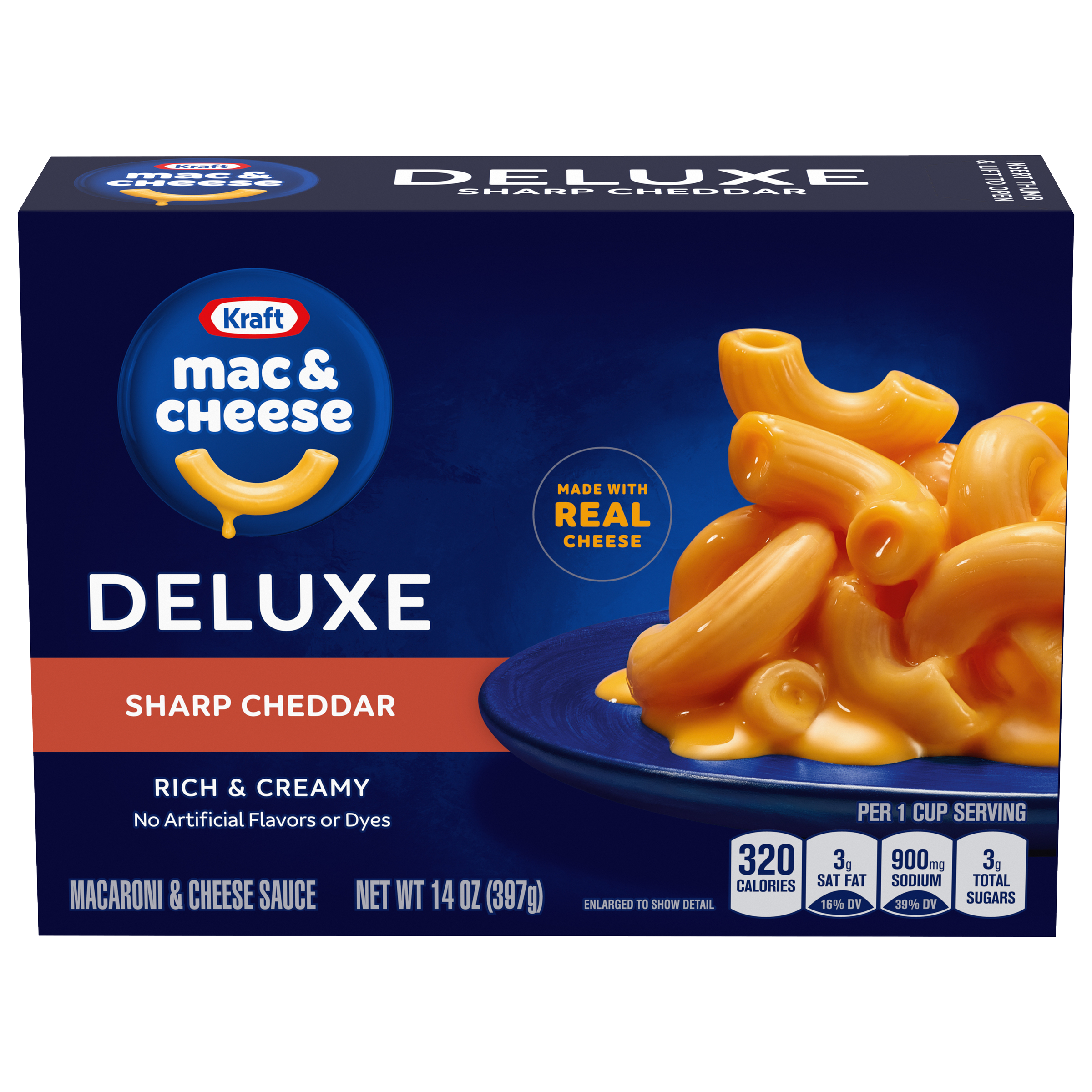 Sharp Cheddar Mac & Cheese Macaroni and Cheese Dinner
