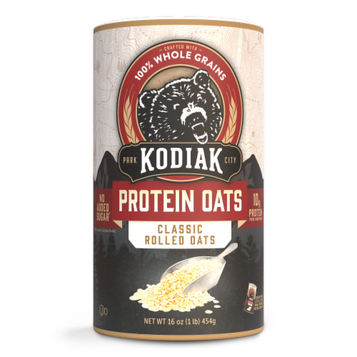 Kodiak® Protein-Packed Classic Rolled Oats Canister with 10g Protein