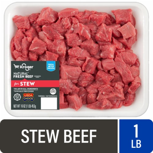 Kroger® Natural Fresh Choice Beef For Stew Meat